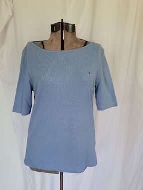Tommy Hilfiger Top, Large, Blue